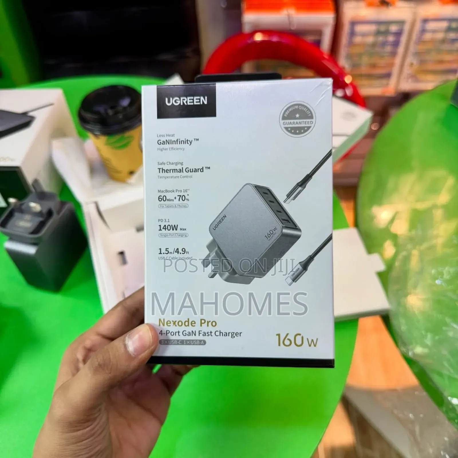 160 Watts 4 in 1 Type C Charger Available