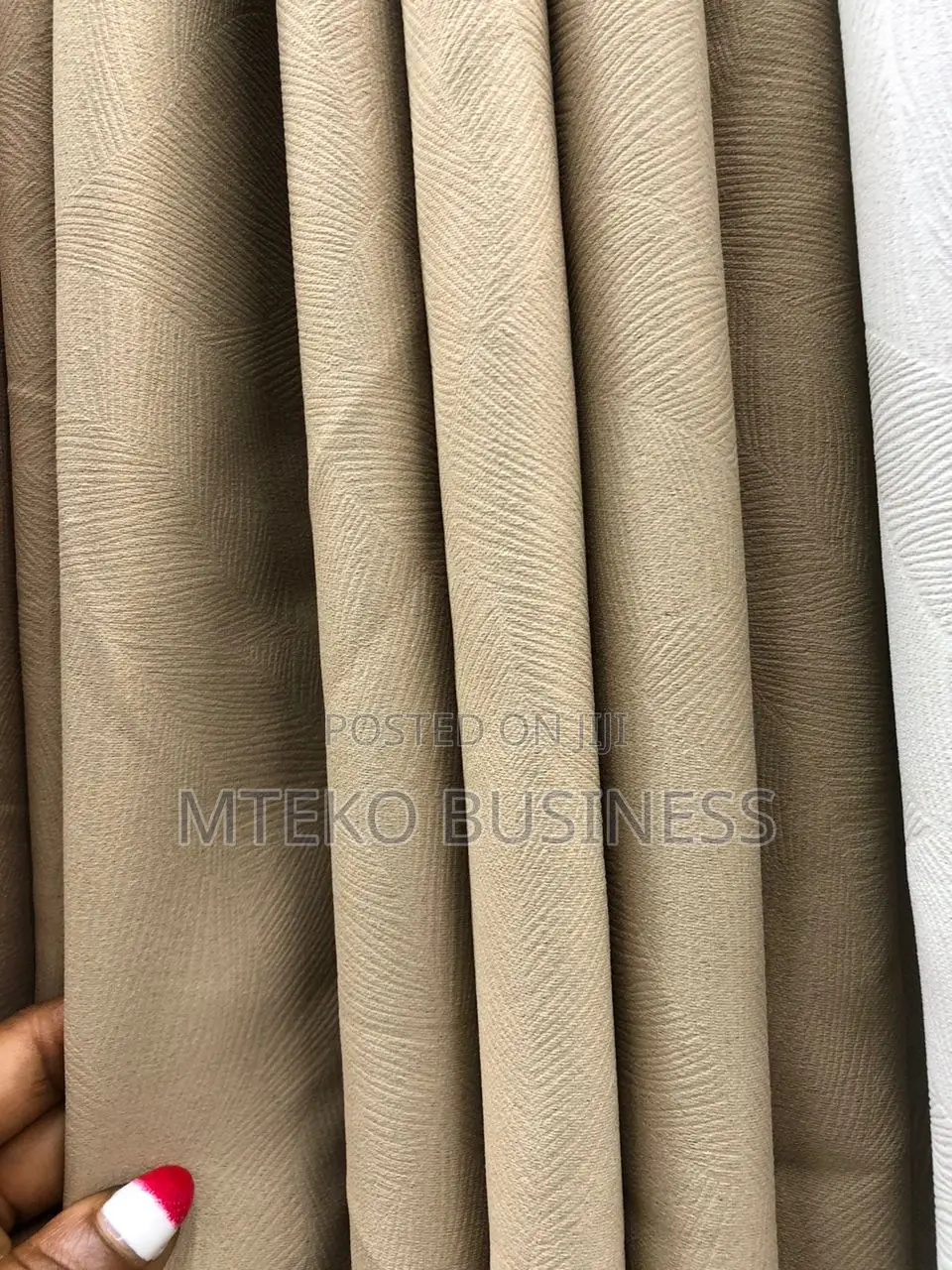 Black Out Fabric Curtains