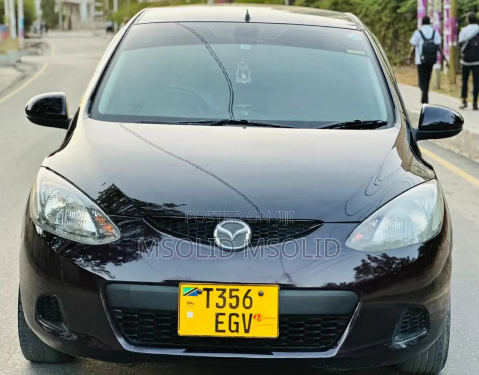 Mazda Demio 2012 Burgundy