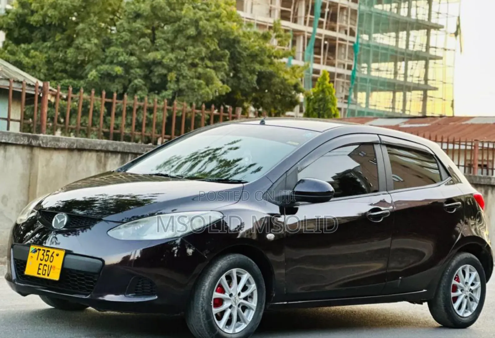 Mazda Demio 2012 Burgundy