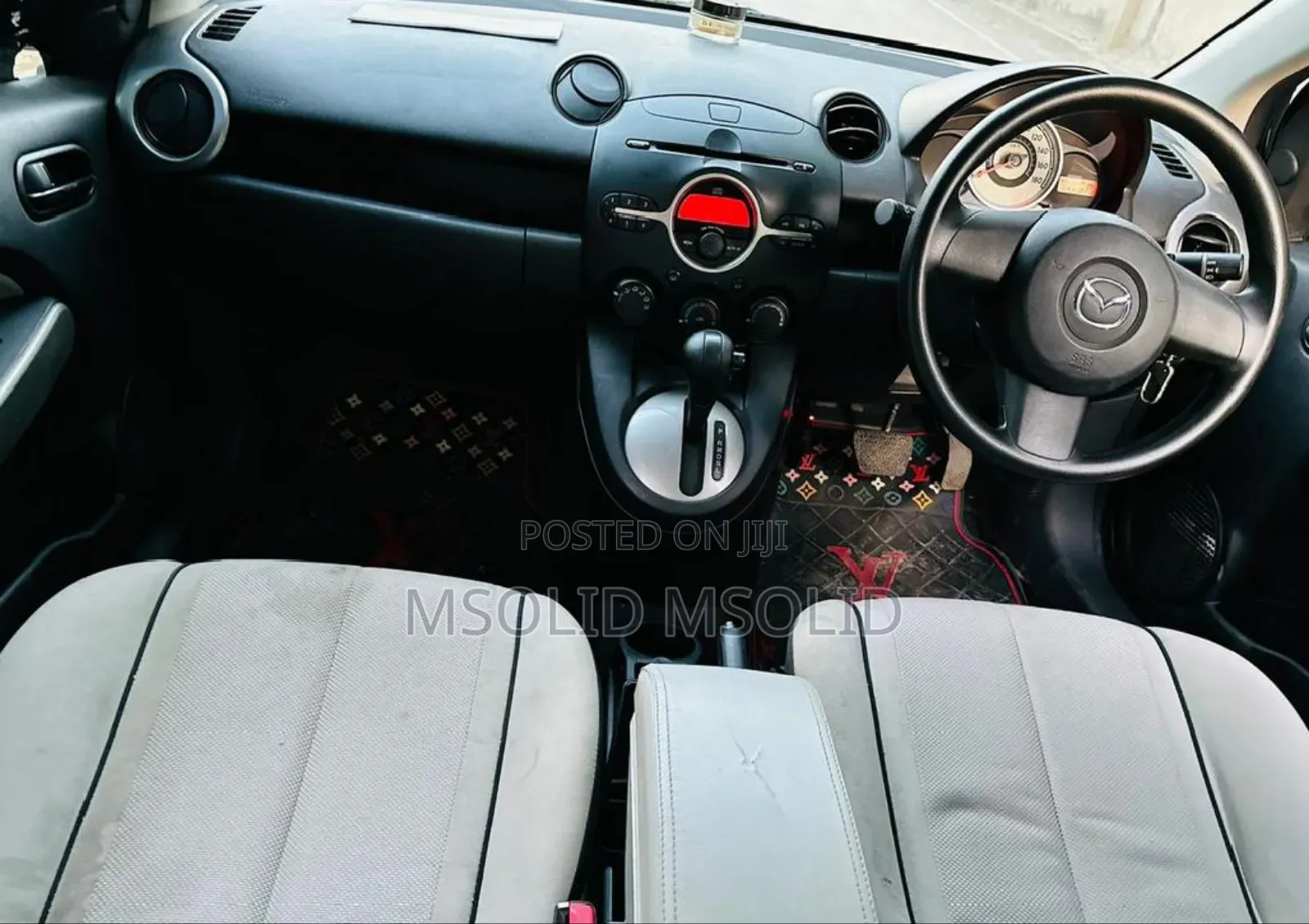 Mazda Demio 2012 Burgundy