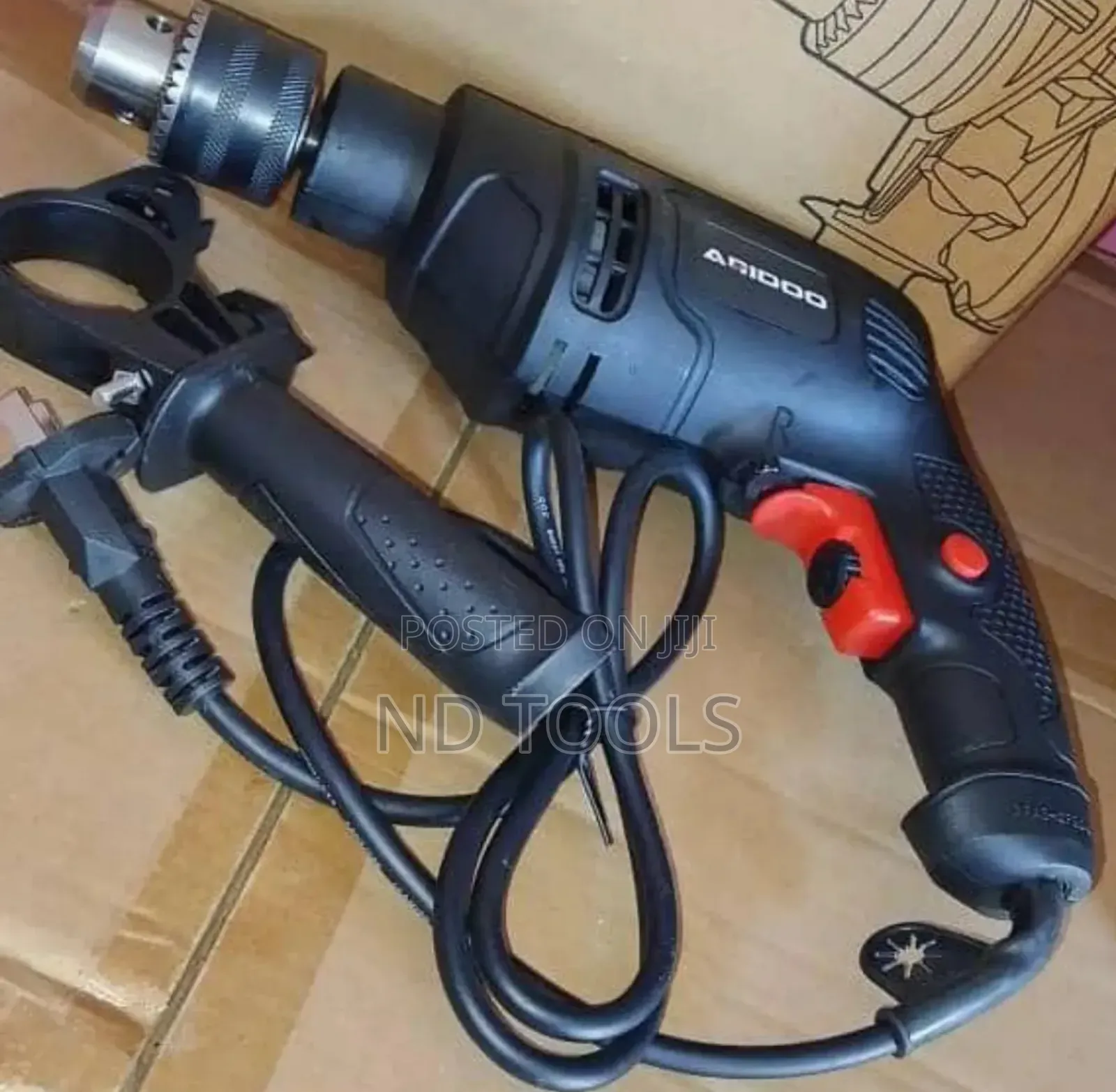 Impact Drill 13mm Aridoo Black