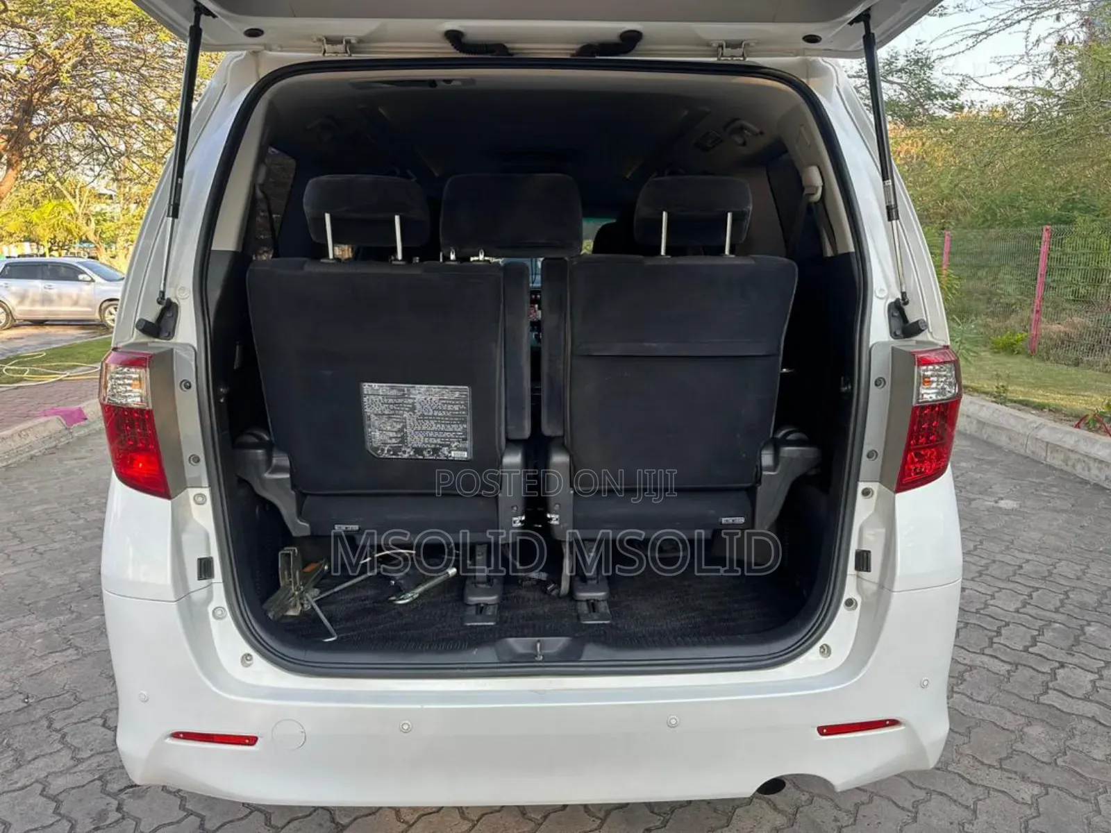 Toyota Alphard 2008 White