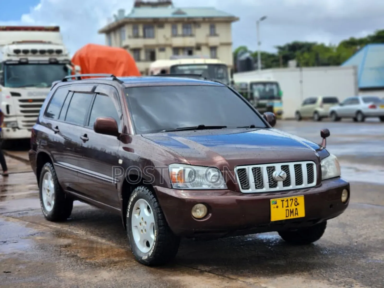Toyota Kluger 2006 Maroon