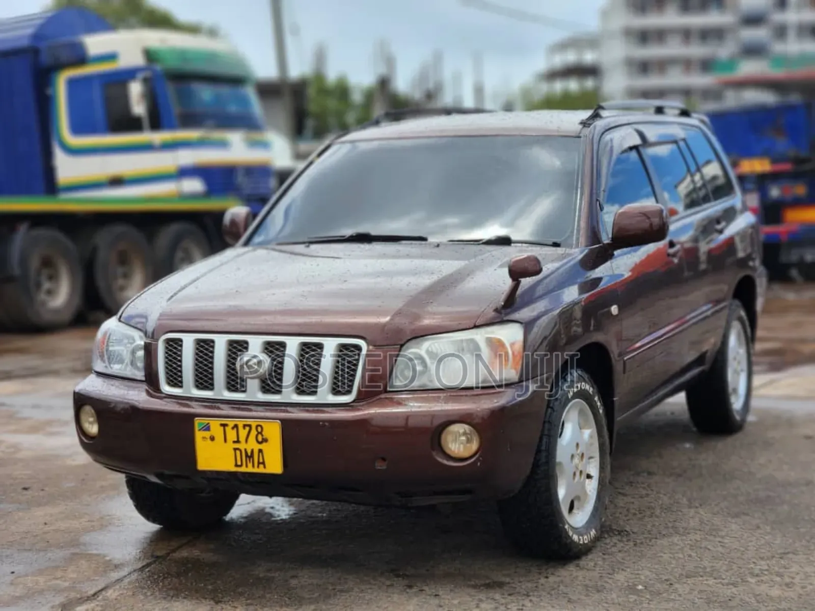 Toyota Kluger 2006 Maroon
