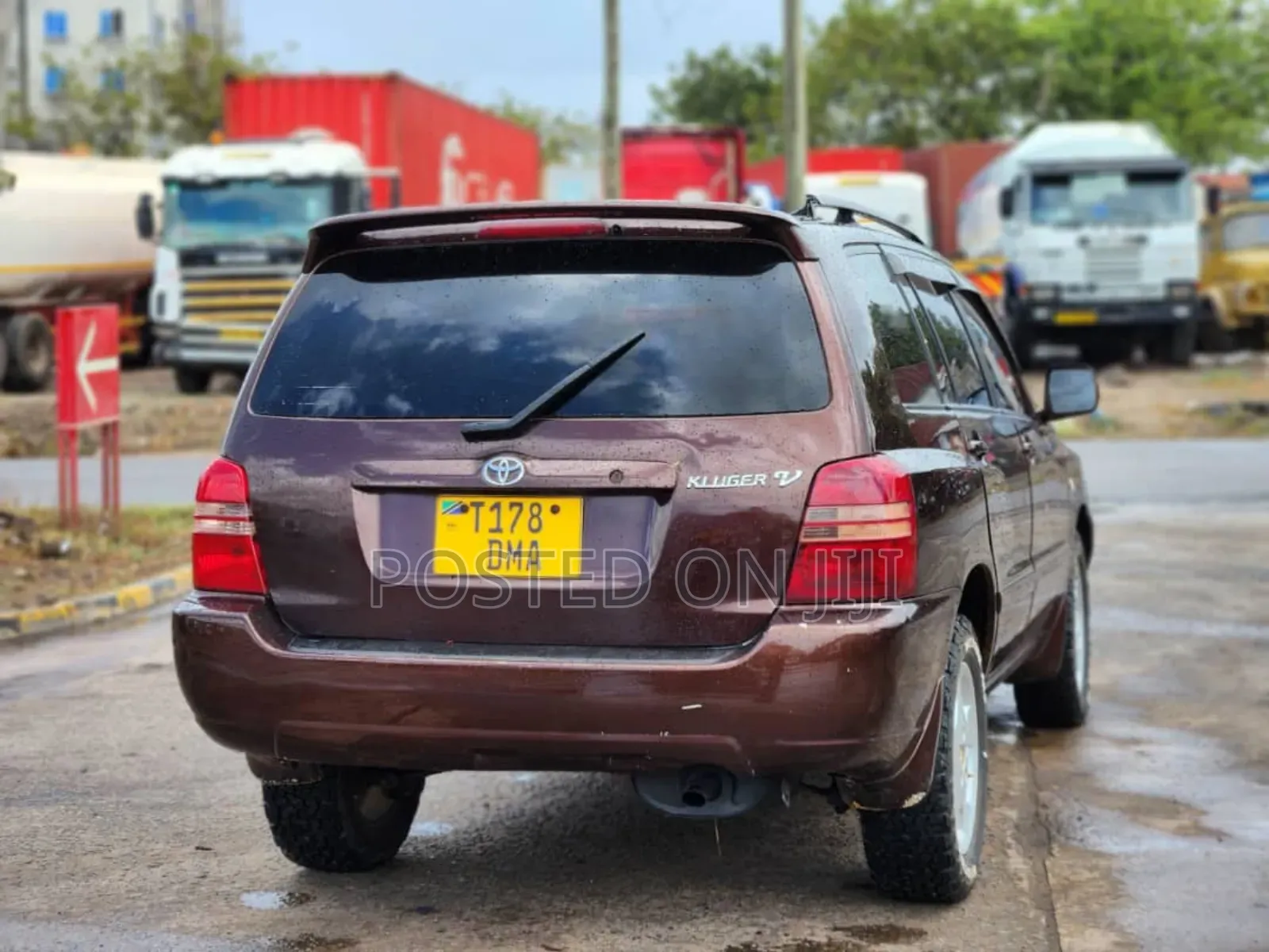 Toyota Kluger 2006 Maroon