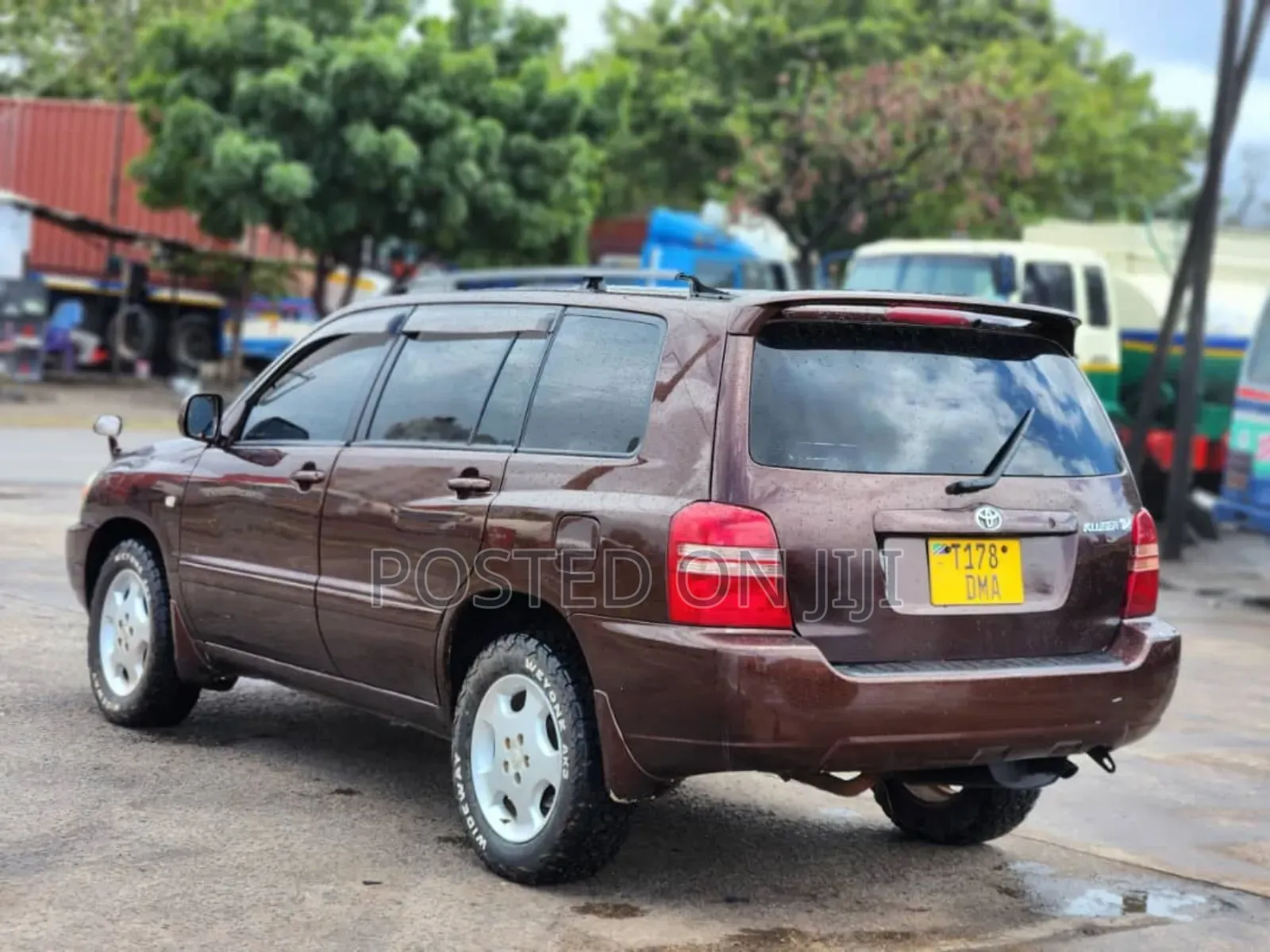 Toyota Kluger 2006 Maroon
