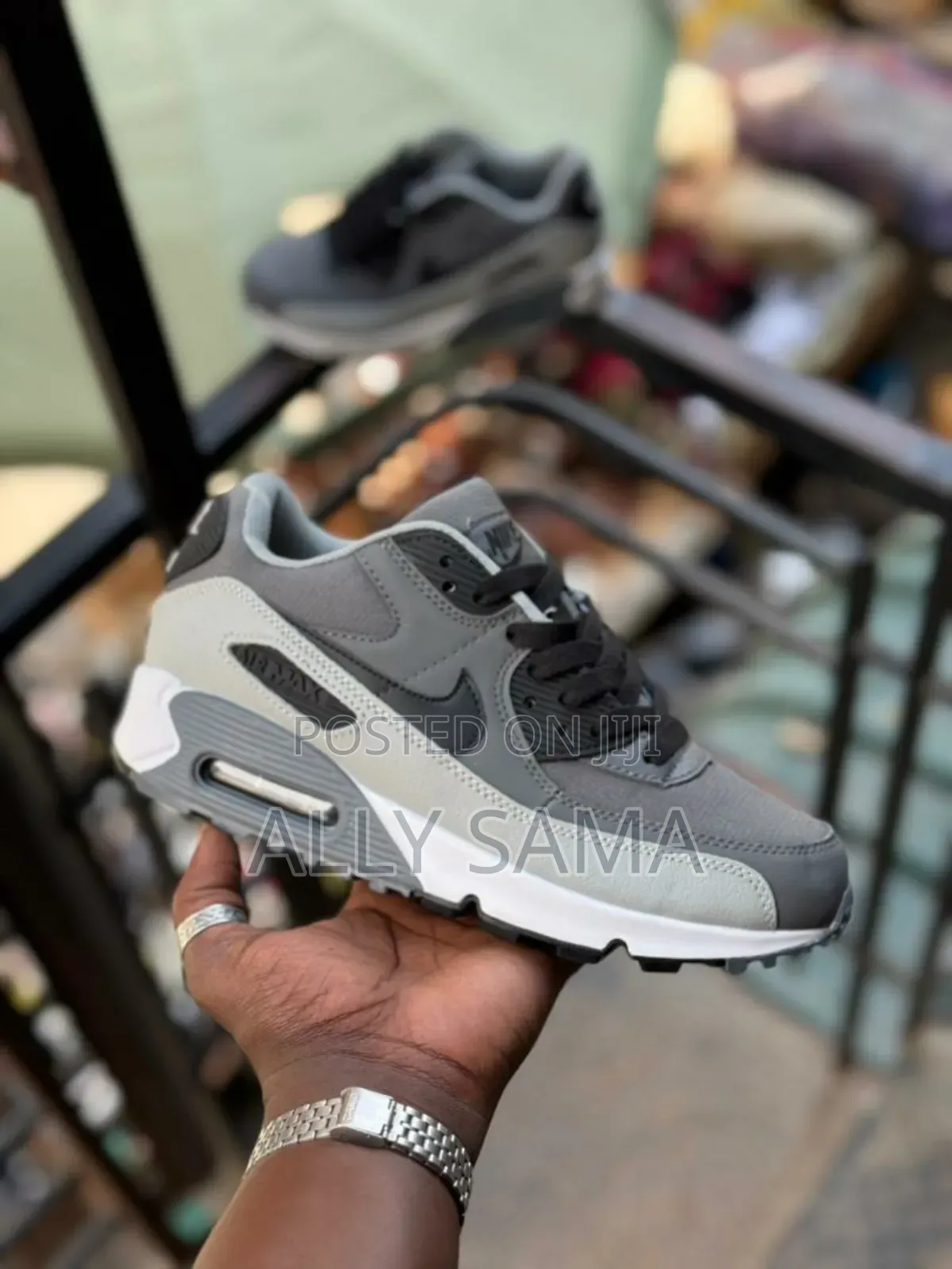 Mens Sneakers Airmax Material Leather Canvas