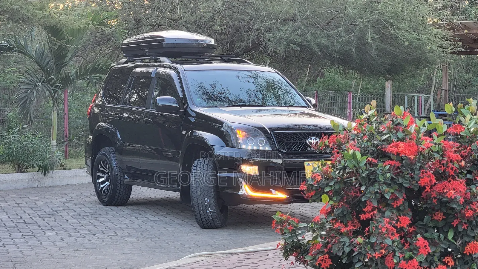 Toyota Land Cruiser Prado 2008 Black