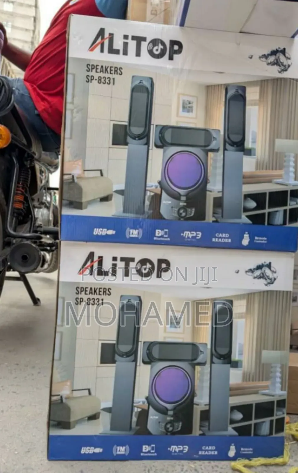 Alitop Subwoofer Spika Tatu Model Sp8331