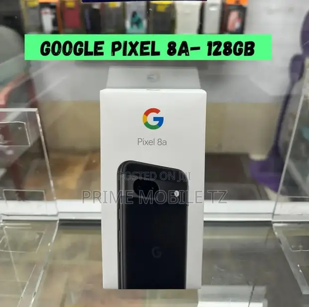 New Google Pixel 8a 128 GB Black for sale - PRIME MOBILE TZ