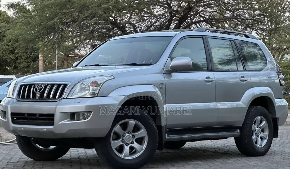Toyota Land Cruiser 2004 Silver