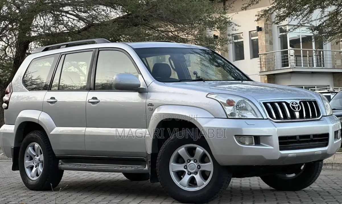 Toyota Land Cruiser 2004 Silver