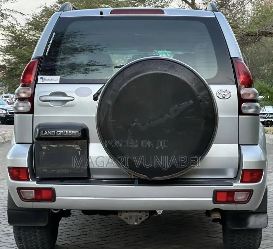 Toyota Land Cruiser 2004 Silver