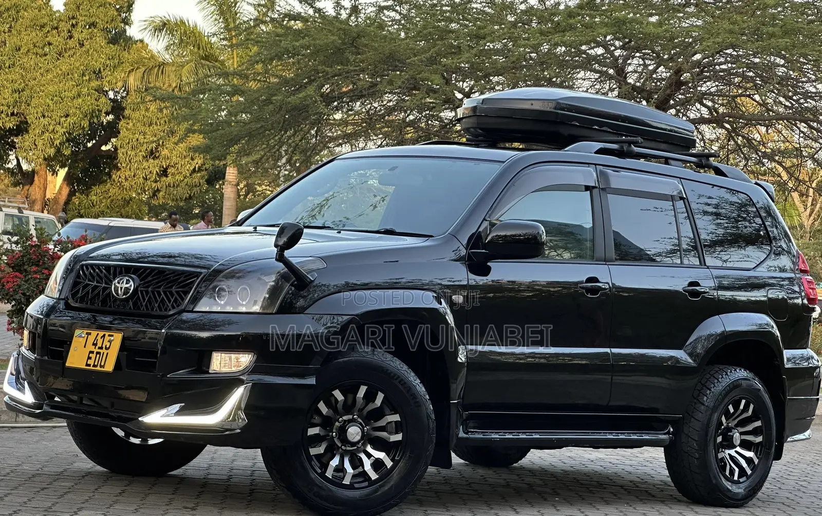Toyota Land Cruiser 2008 Matt Black