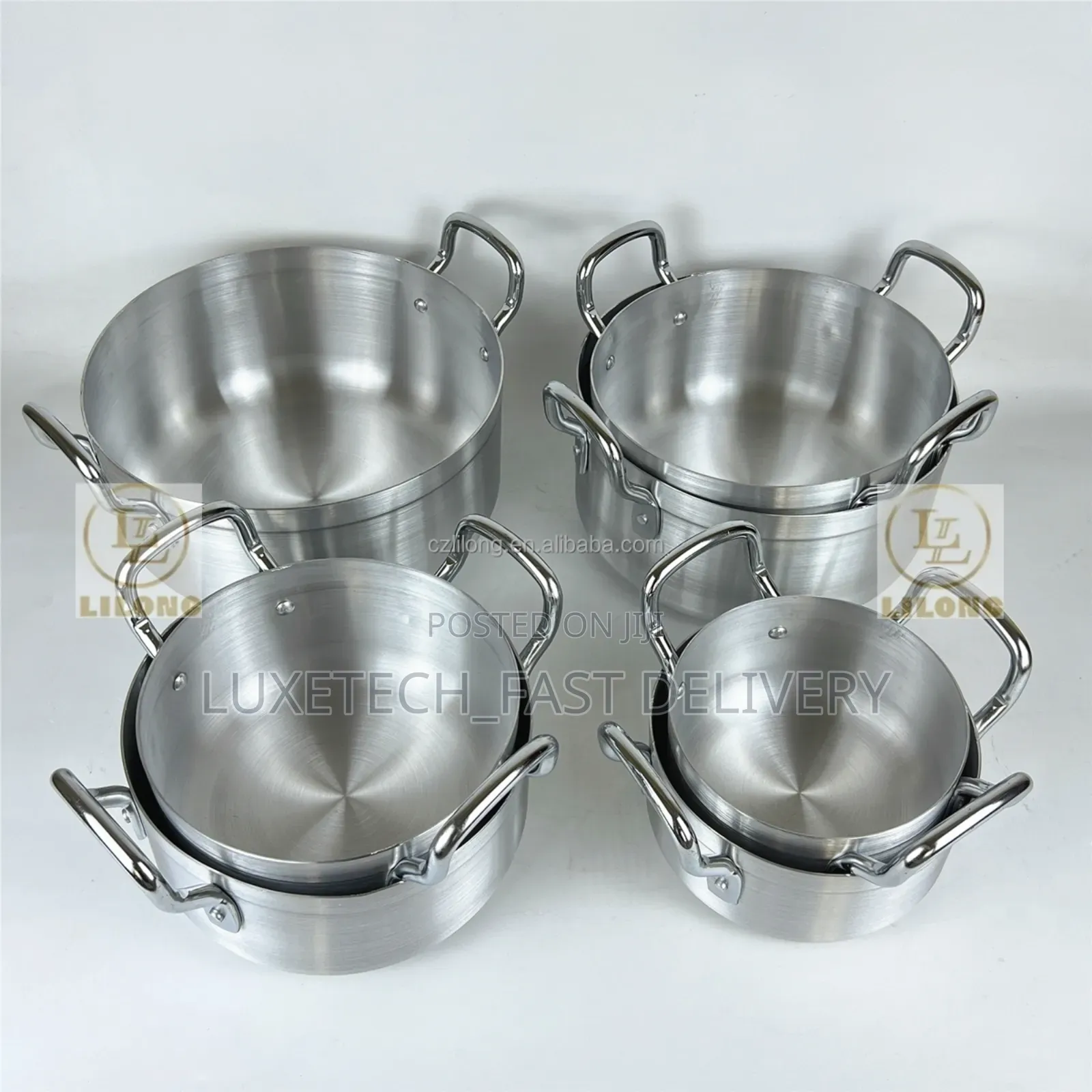 7 PCS Aluminium Cookware - Sufuria Imara