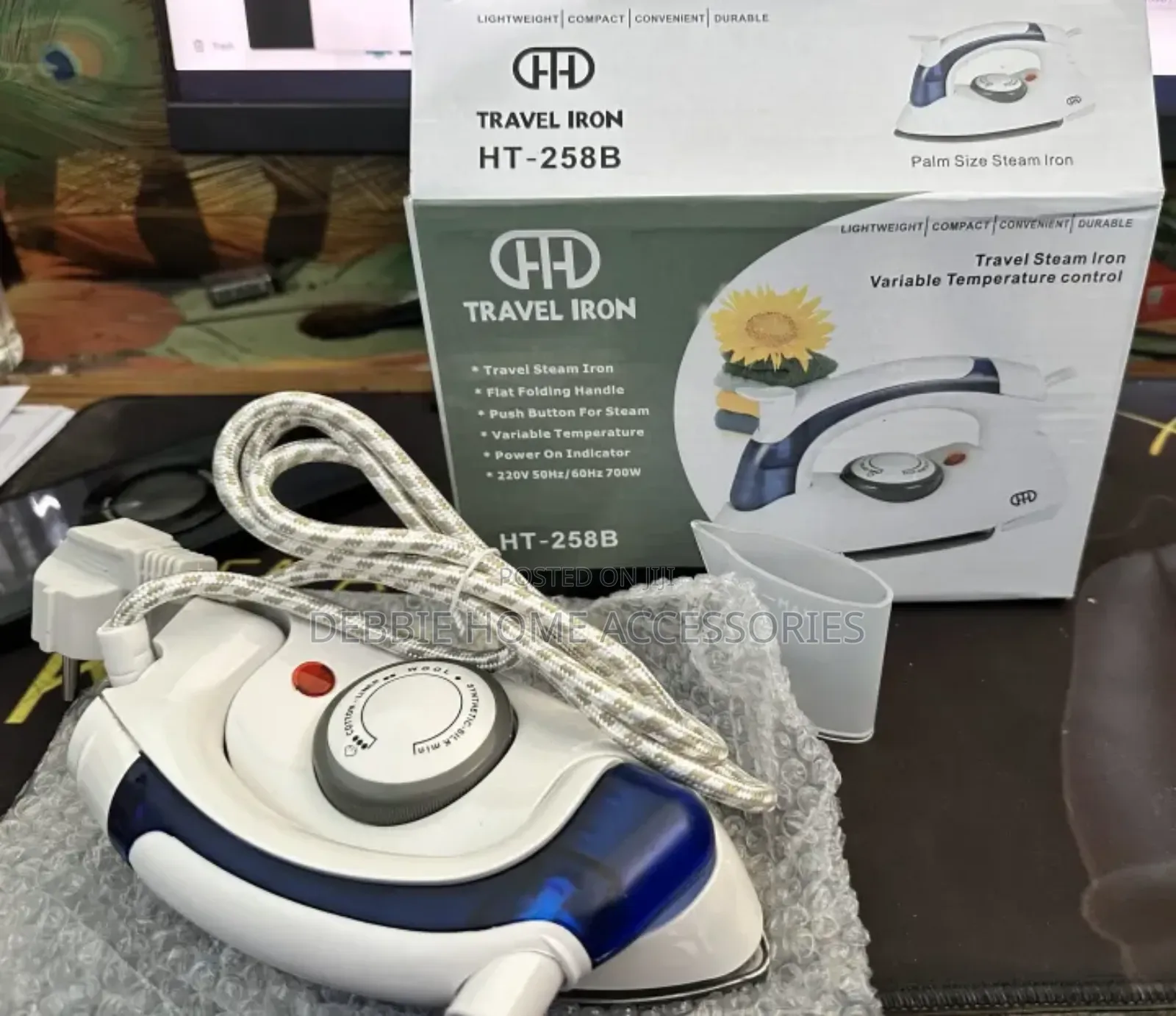 Portable Mini Electric Travel Steamer Iron
