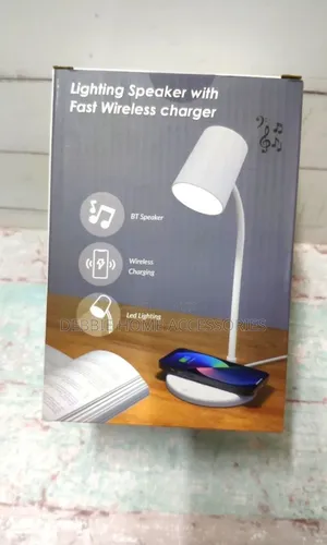 3;In-1 Wireless Charging Bluetooth Speaker