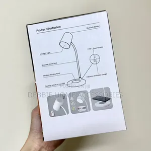 3;In-1 Wireless Charging Bluetooth Speaker