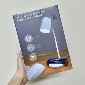 3;In-1 Wireless Charging Bluetooth Speaker