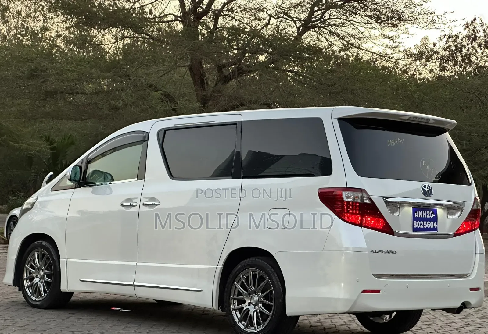 Toyota Alphard 2008 White
