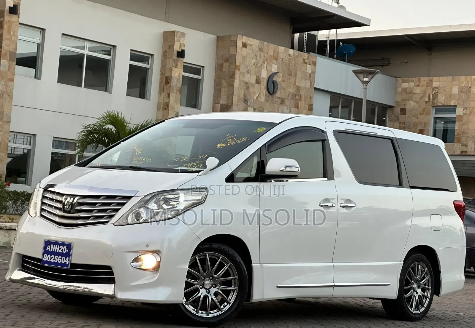 Toyota Alphard 2008 White