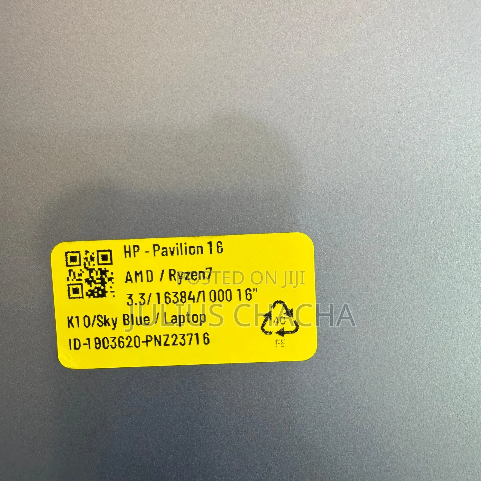 Laptop HP 16GB AMD Ryzen 7 SSD 1T