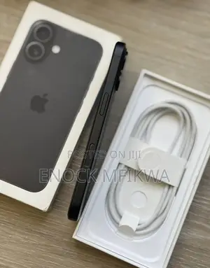 New Apple iPhone 16 128 GB Black