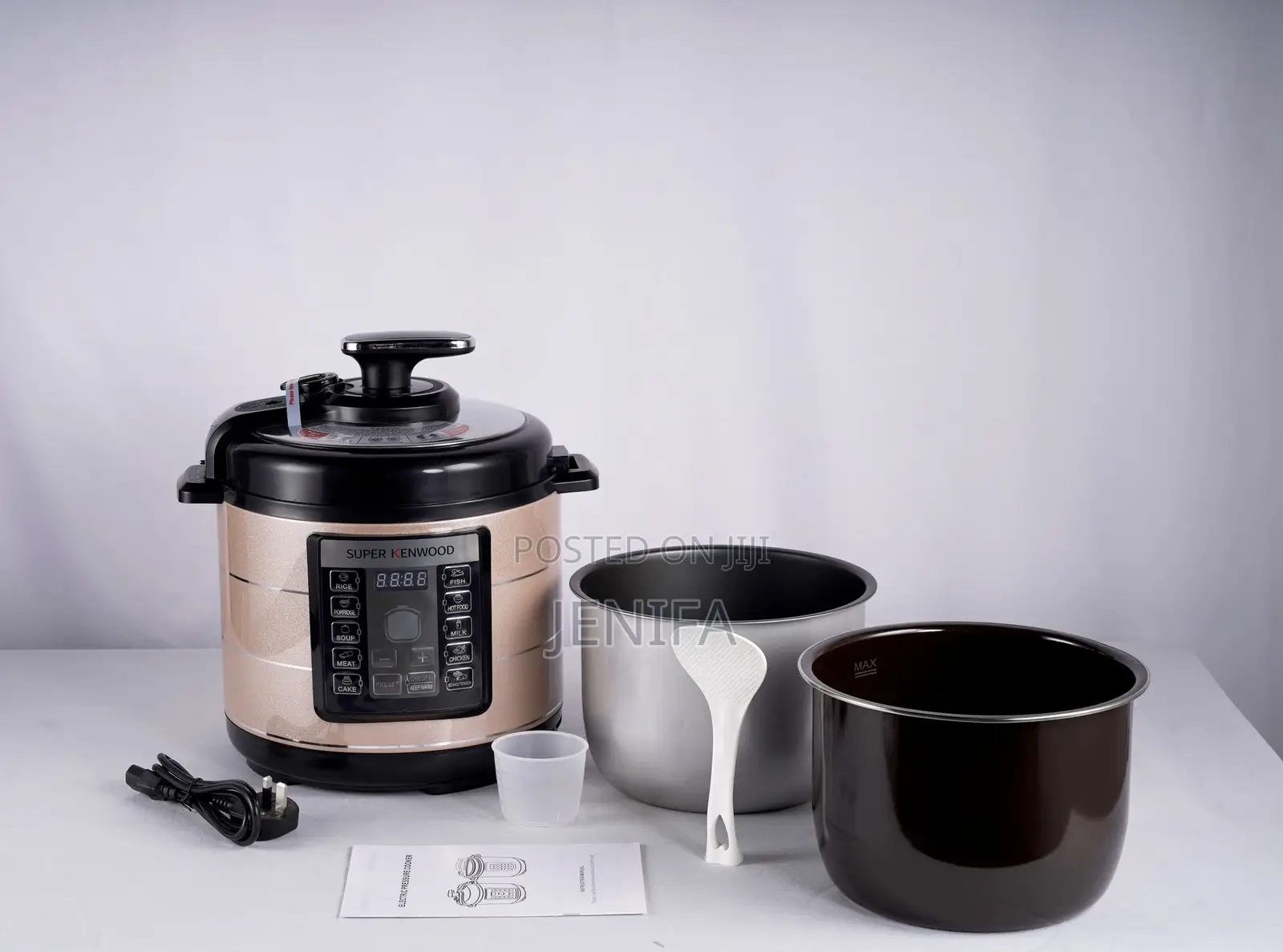 Pressure Cooker 2 Pots 6l Kenwood