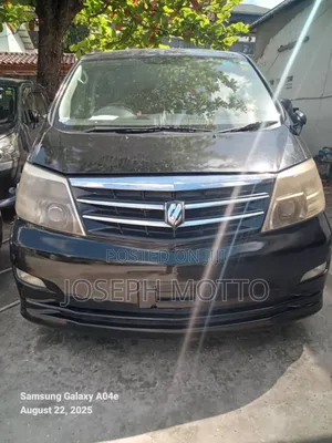 Toyota Alphard 2.4 Petrol AWD 2007 Black