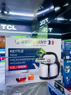 Original Westpoint Kettle/ Birika Ya Kuchemsha Maji 4.2l With 2000w