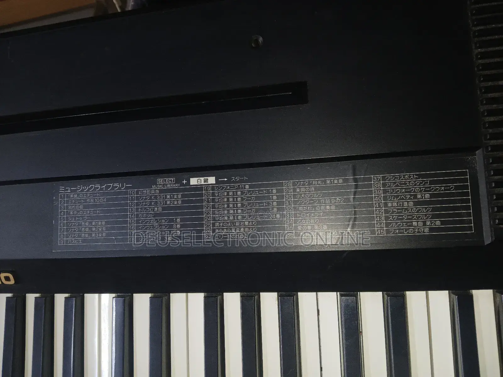 Digital Piano 88key Casio 700 Electric Keyboard