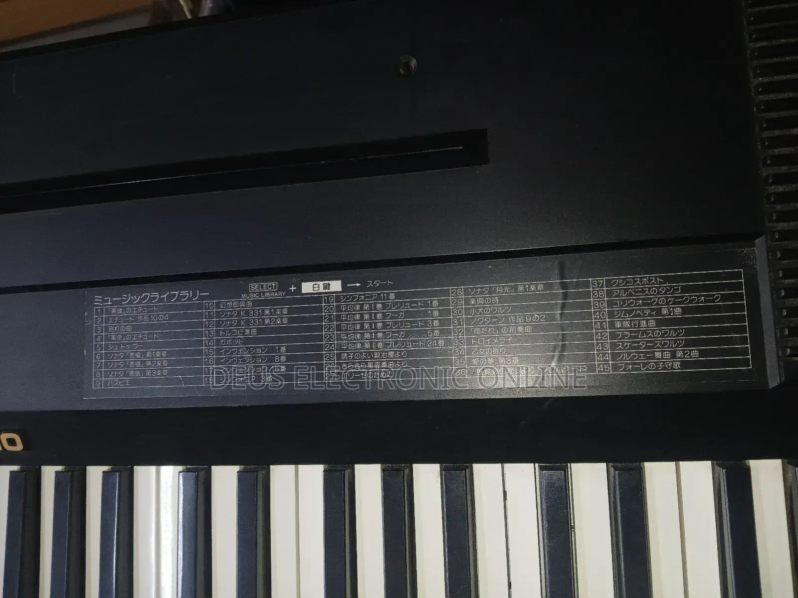 Digital Piano 88key Casio 700 Electric Keyboard