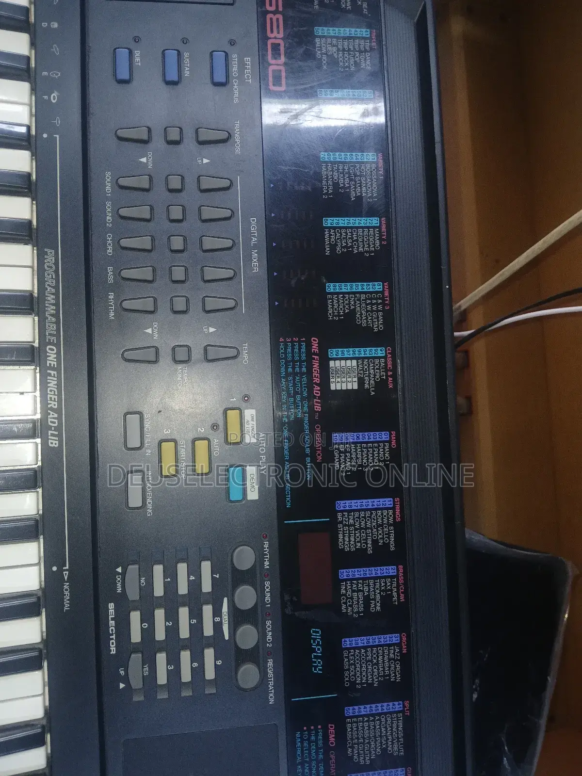 Electric Keyboard Kawai Professional Fs_800