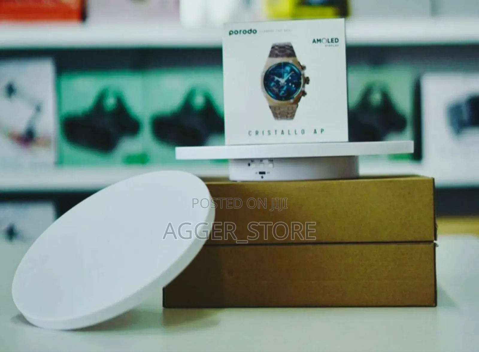 360°Rotating Display Table 
* {2 In1 14cm + 25cm }