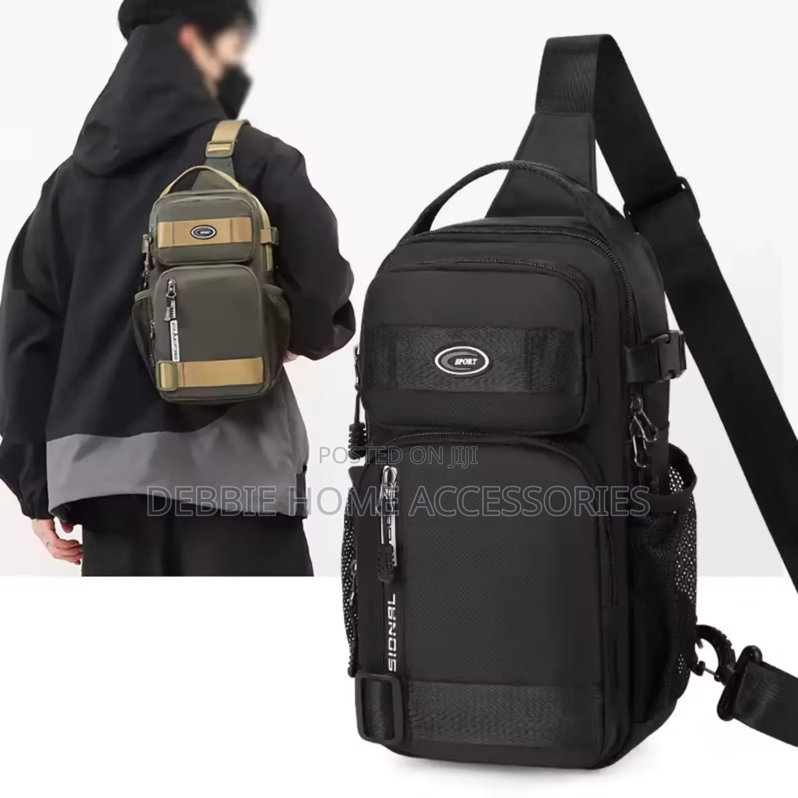 Fashion Multifunction Men's Shoulder Bag