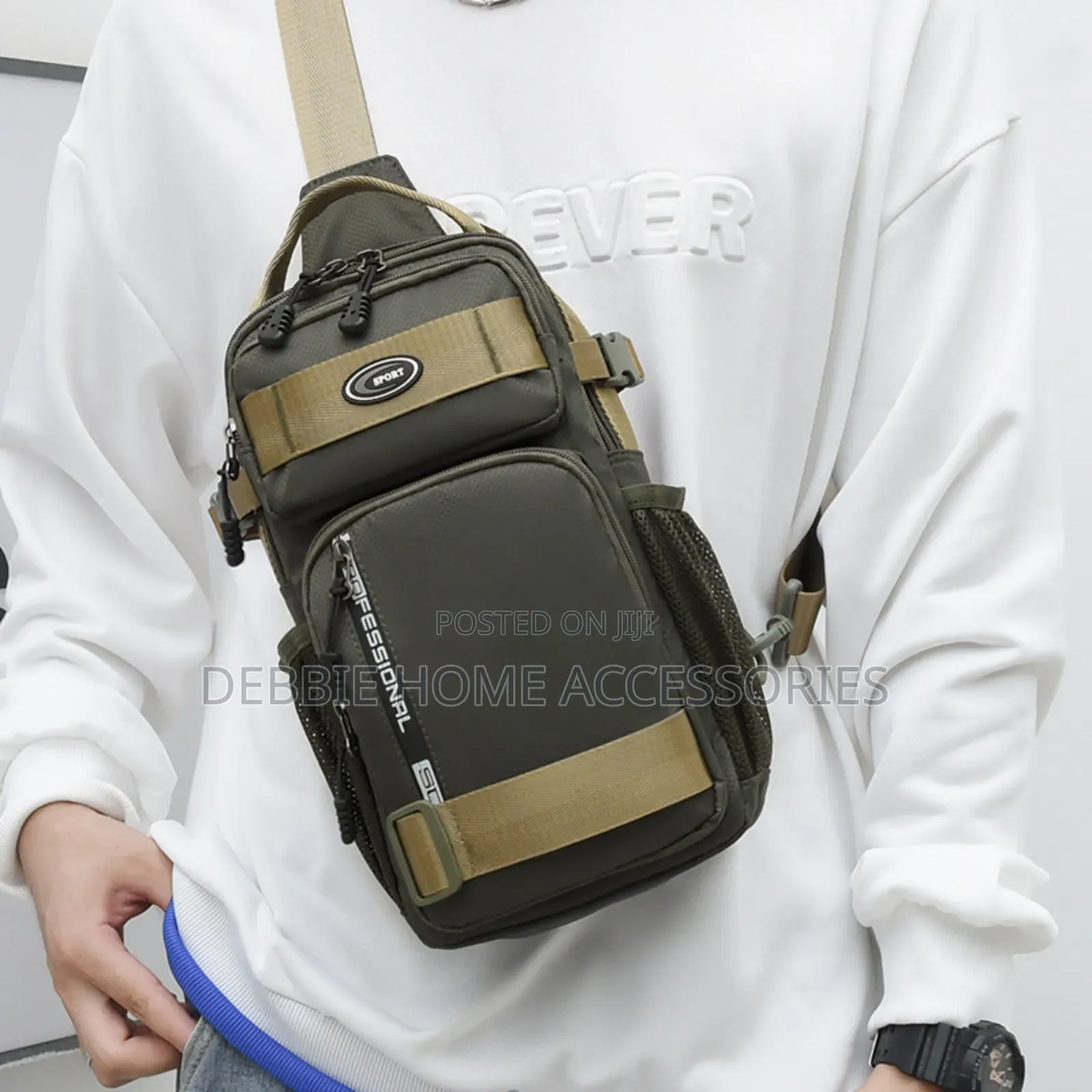 Fashion Multifunction Men's Shoulder Bag