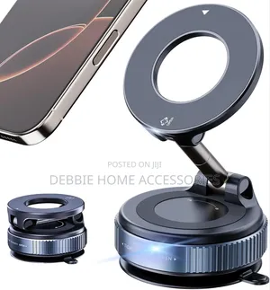 Vacuum Magnetic Phone Holder Stand For Car