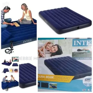 2 People Airbed Inflatable Mattress With Free Pump