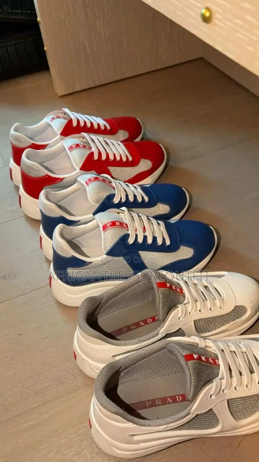 Prada Collection Sneakers Available Legit Size 40–45