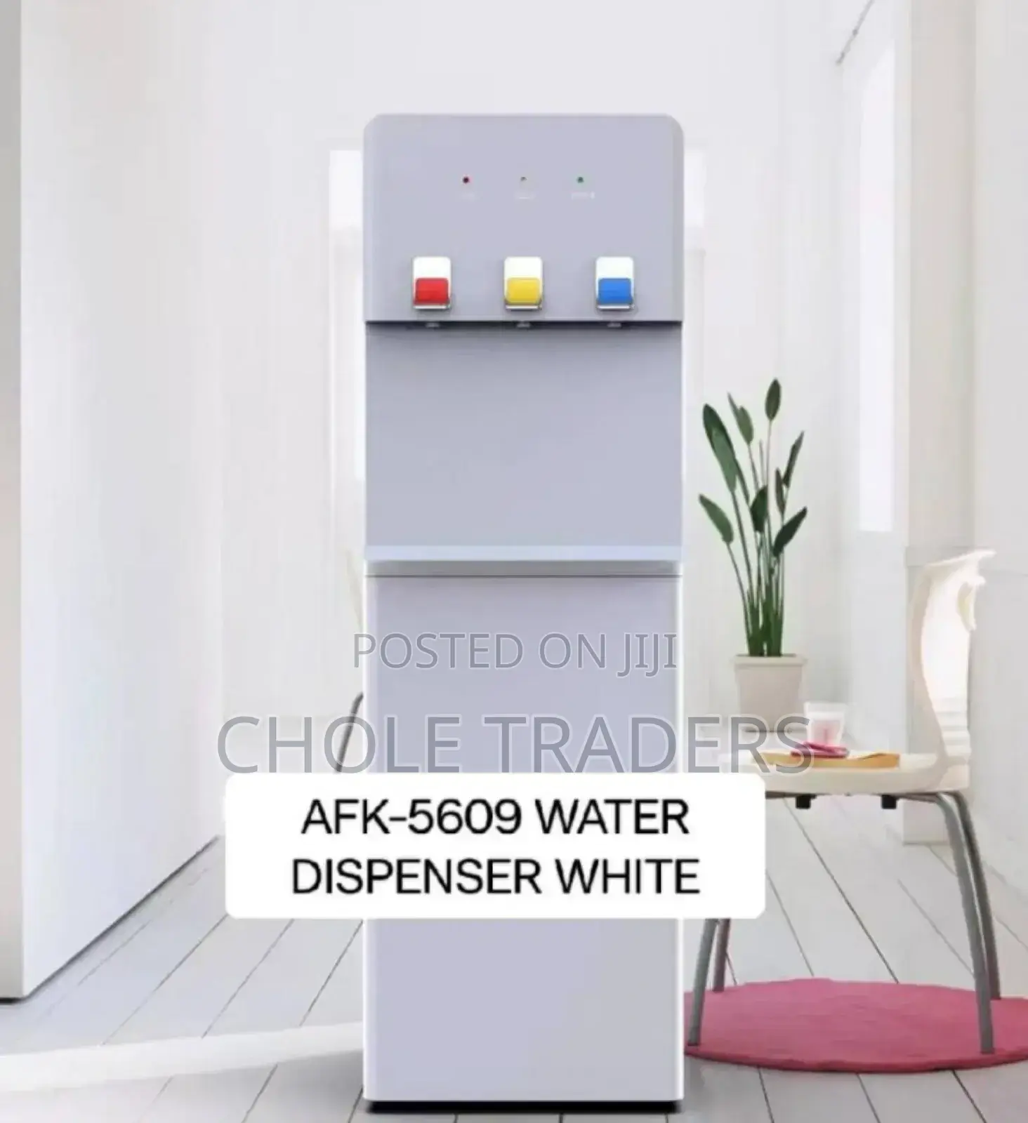 Ailyons 3-Tap Water Dispenser With Storage Cabinet (Af-5609)