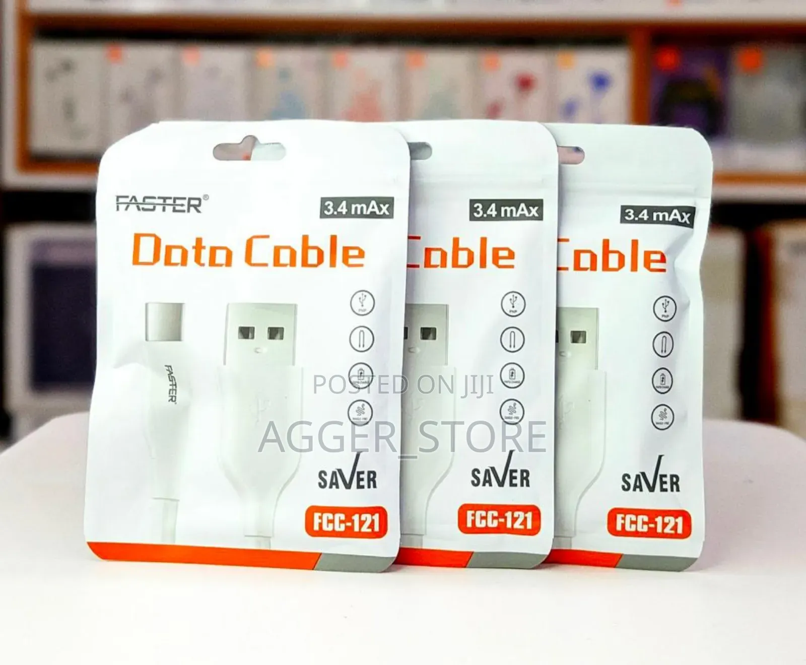 Faster Data Cable 
* Usb - Typc 
* Usb - Ios