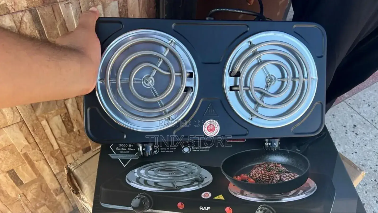 Raf Electric Coil Stove / Jiko La Umeme La Coil