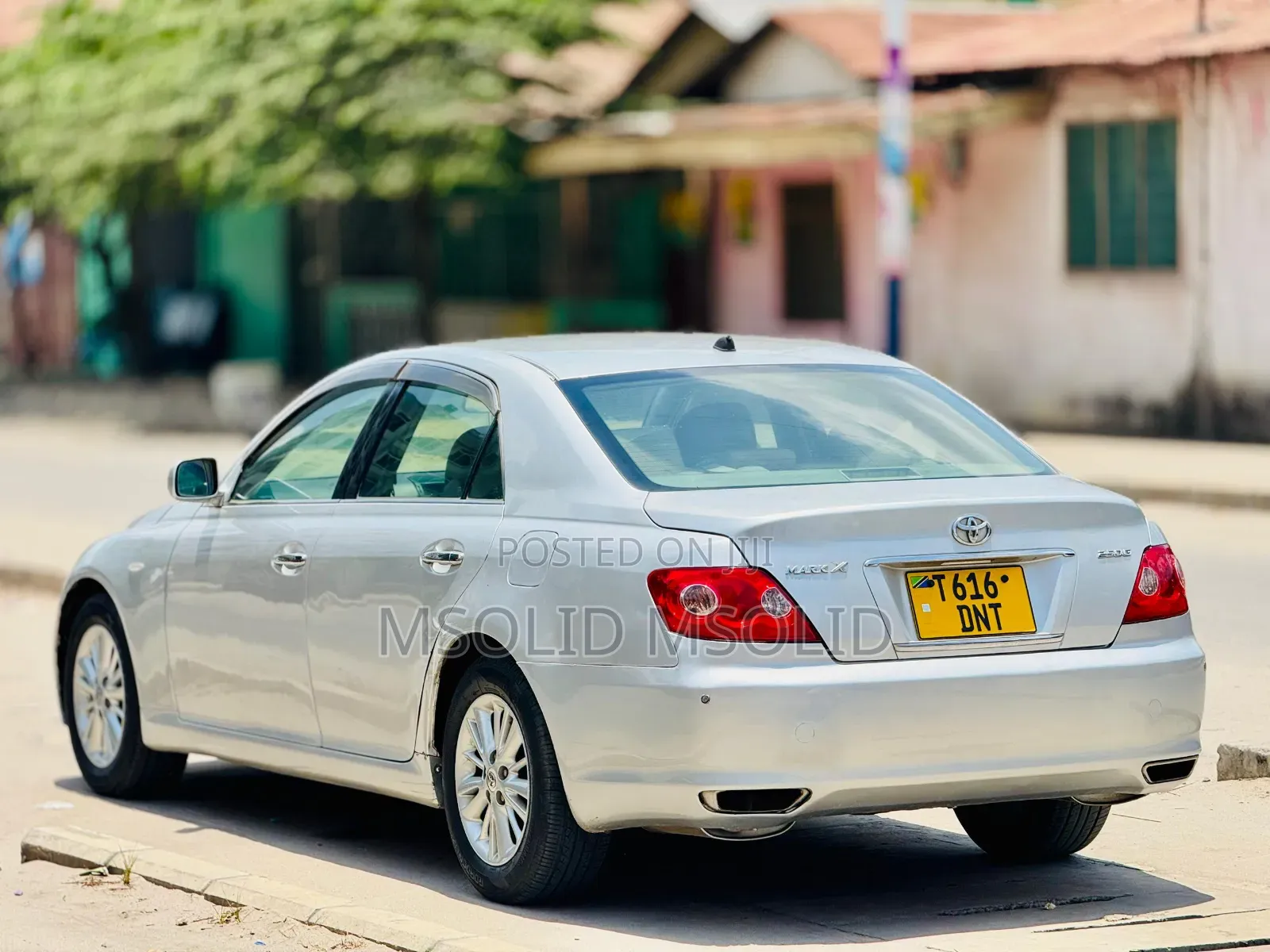 Toyota Mark X 2007 Silver