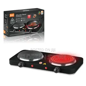 Raf Electric Stove Two Plates / Jiko La Umeme