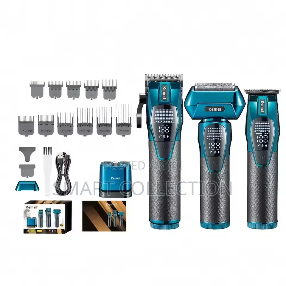 Kemei Aura All In 1 Professional Grooming Kit For Saloon Business