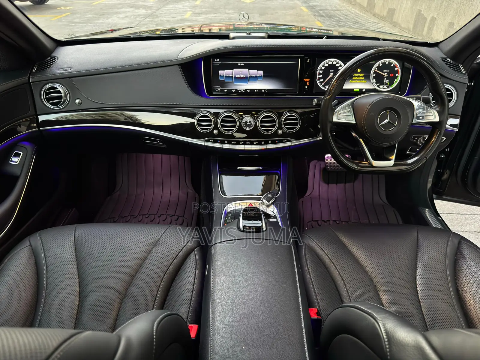 Mercedes-Benz S-Class 2017 Black