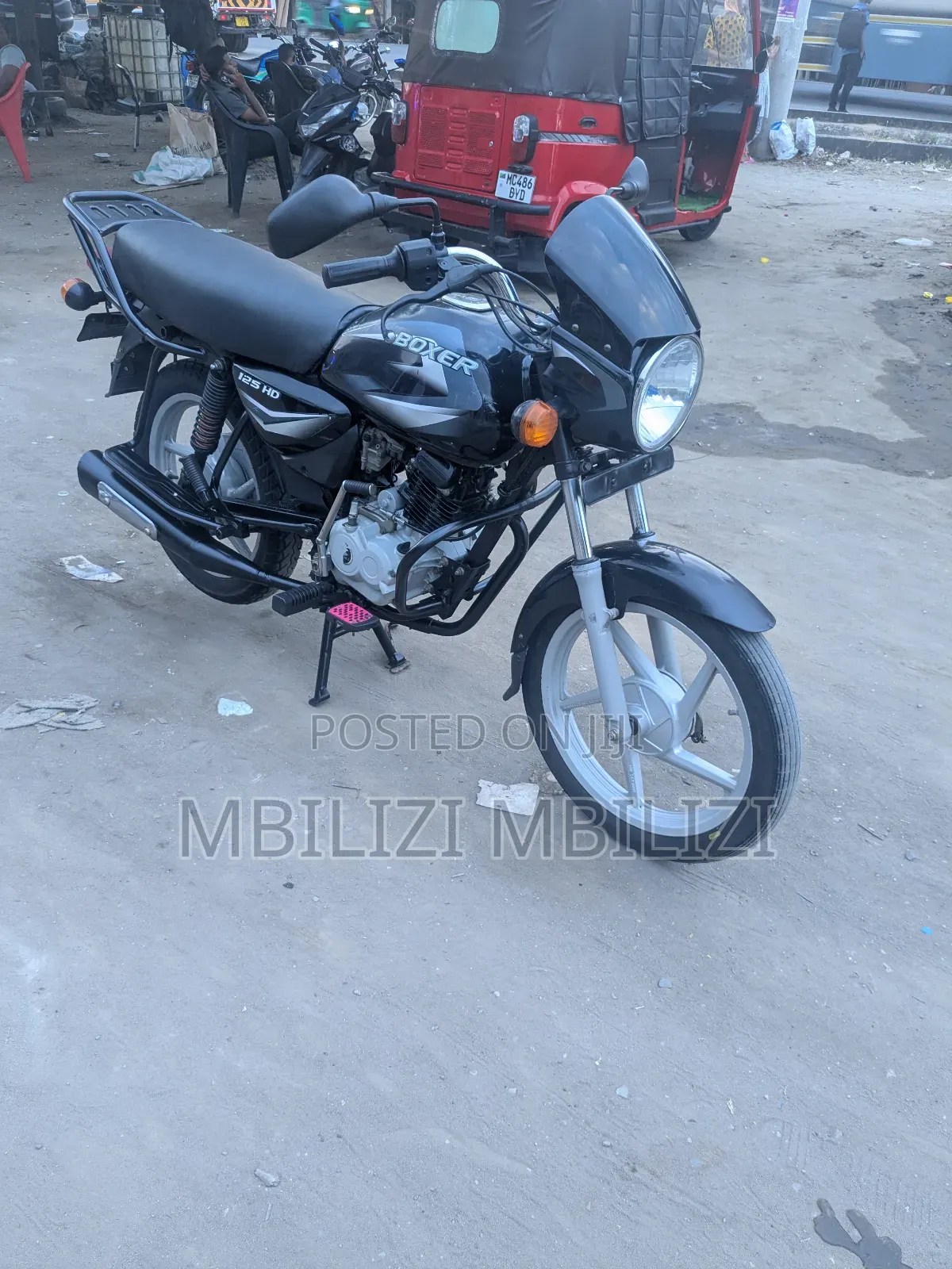 Bajaj Boxer 125 2024 Black