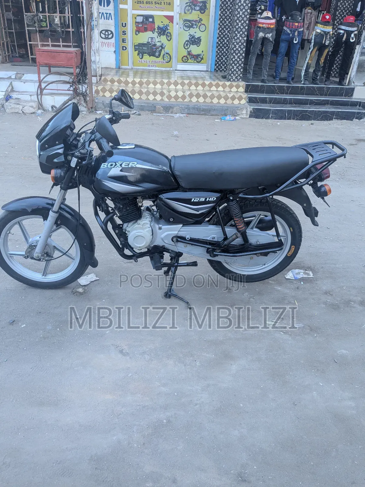 Bajaj Boxer 125 2024 Black