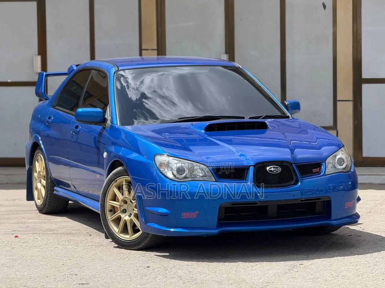 Subaru Impreza 2.5 STi WRX 2007 Blue